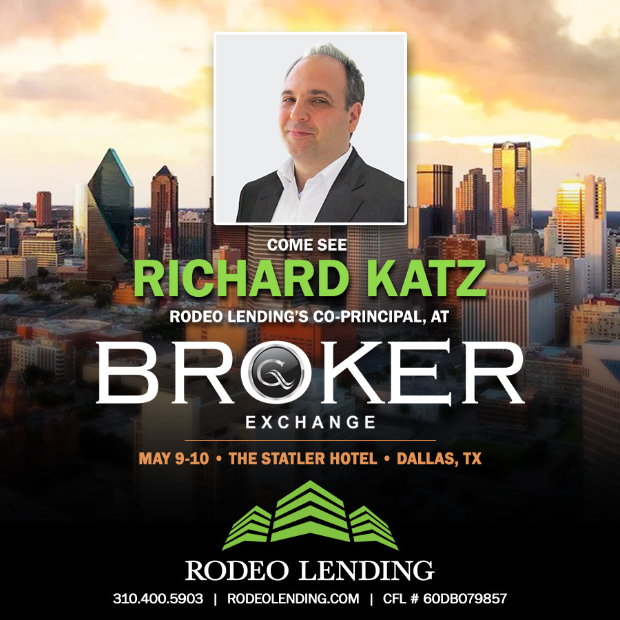 Come see Richard Katz at the 2019 Broker Exchange Hosted