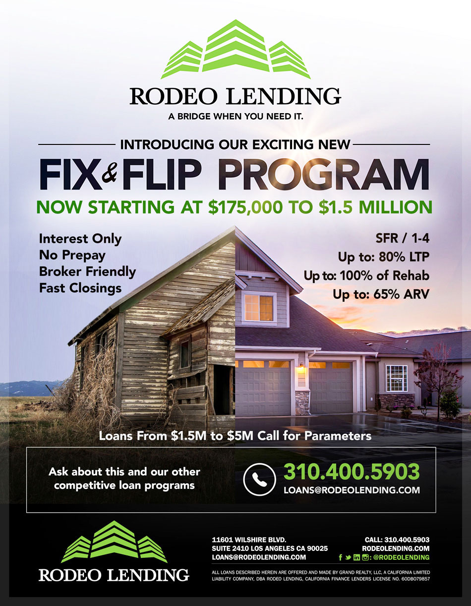 Fix & Flip Loans Now Starting at $175k - Rodeo Lending ...