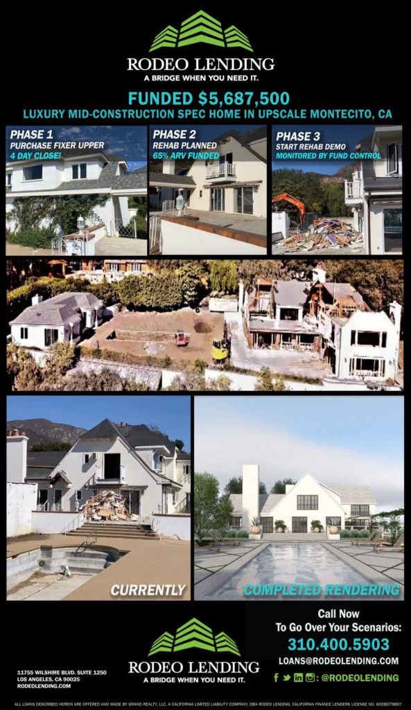$5,687,500 Mid-Construction Spec Home in Montecito, CA