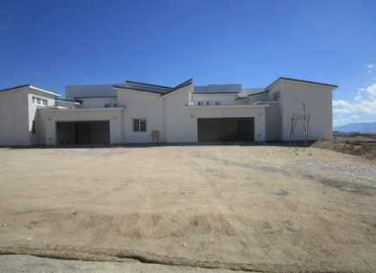 Exterior view of Construction completion loan in Apple Valley, California.