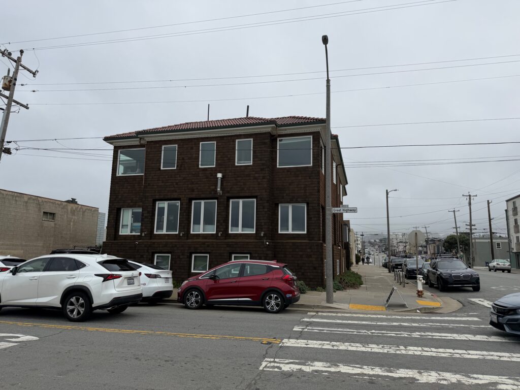 Street View of Multifamily Residential Building